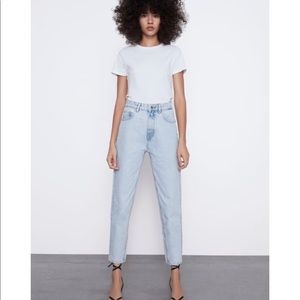 Zara mom fit jeans